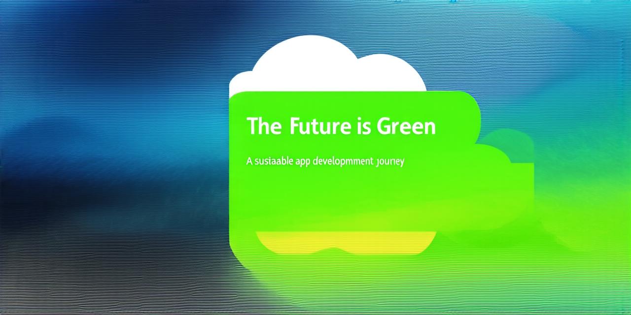 Will the future of app development be sustainable?