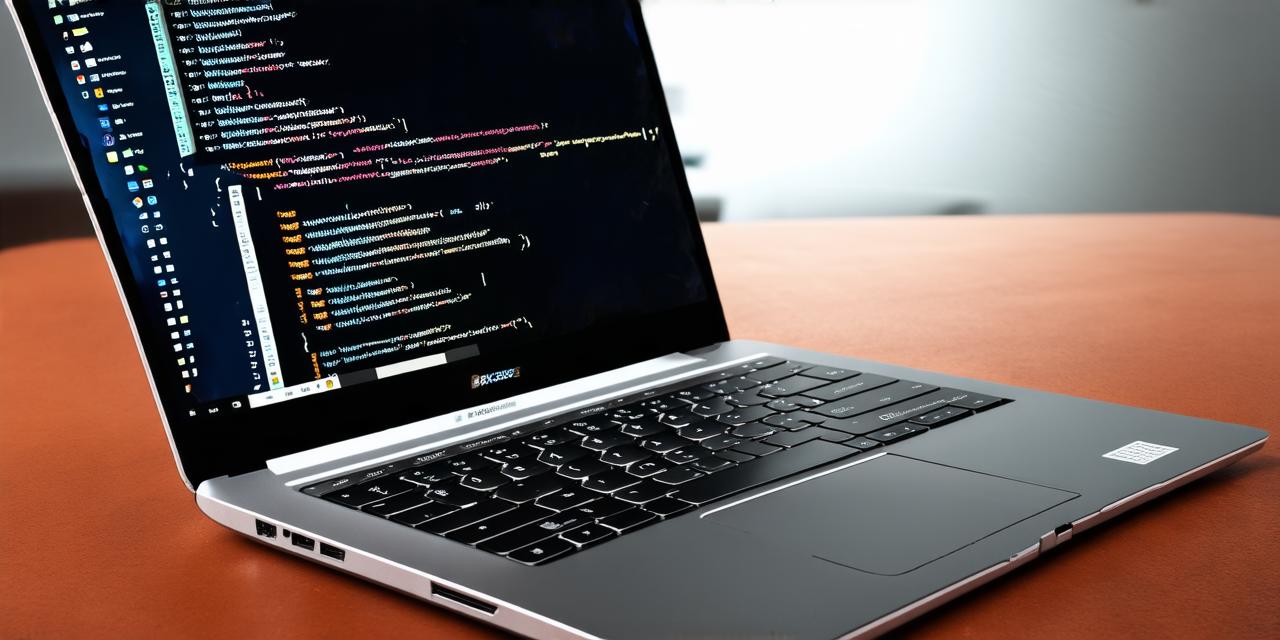 Which laptop is most suitable for application development?