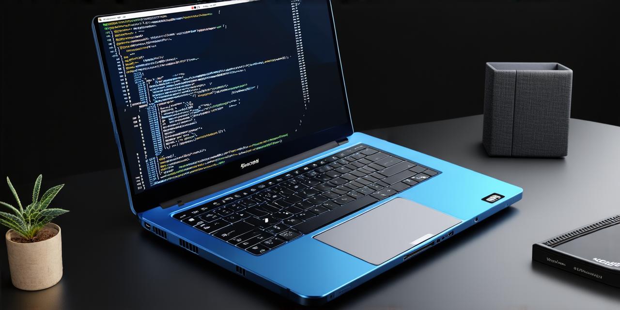 Which laptop is most suitable for application development?